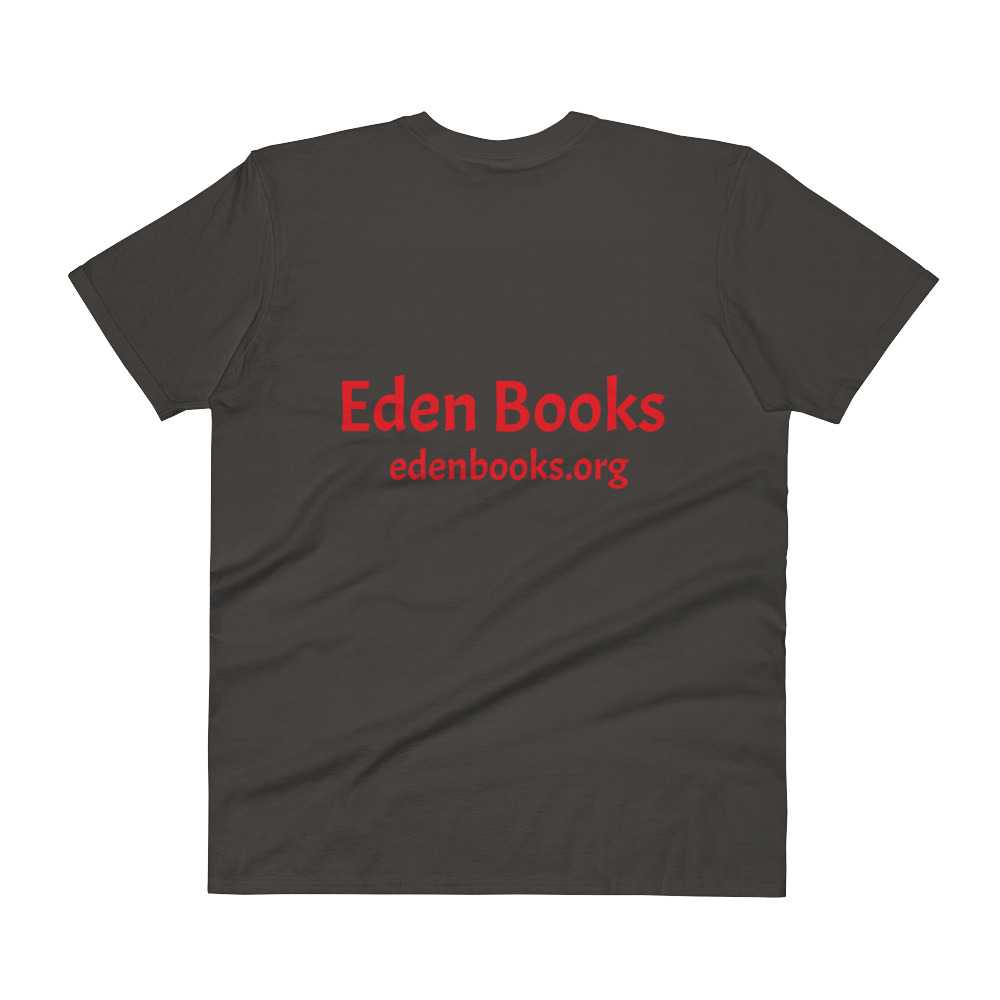 "Love Books" V-Neck Unisex T-Shirt - Image 6