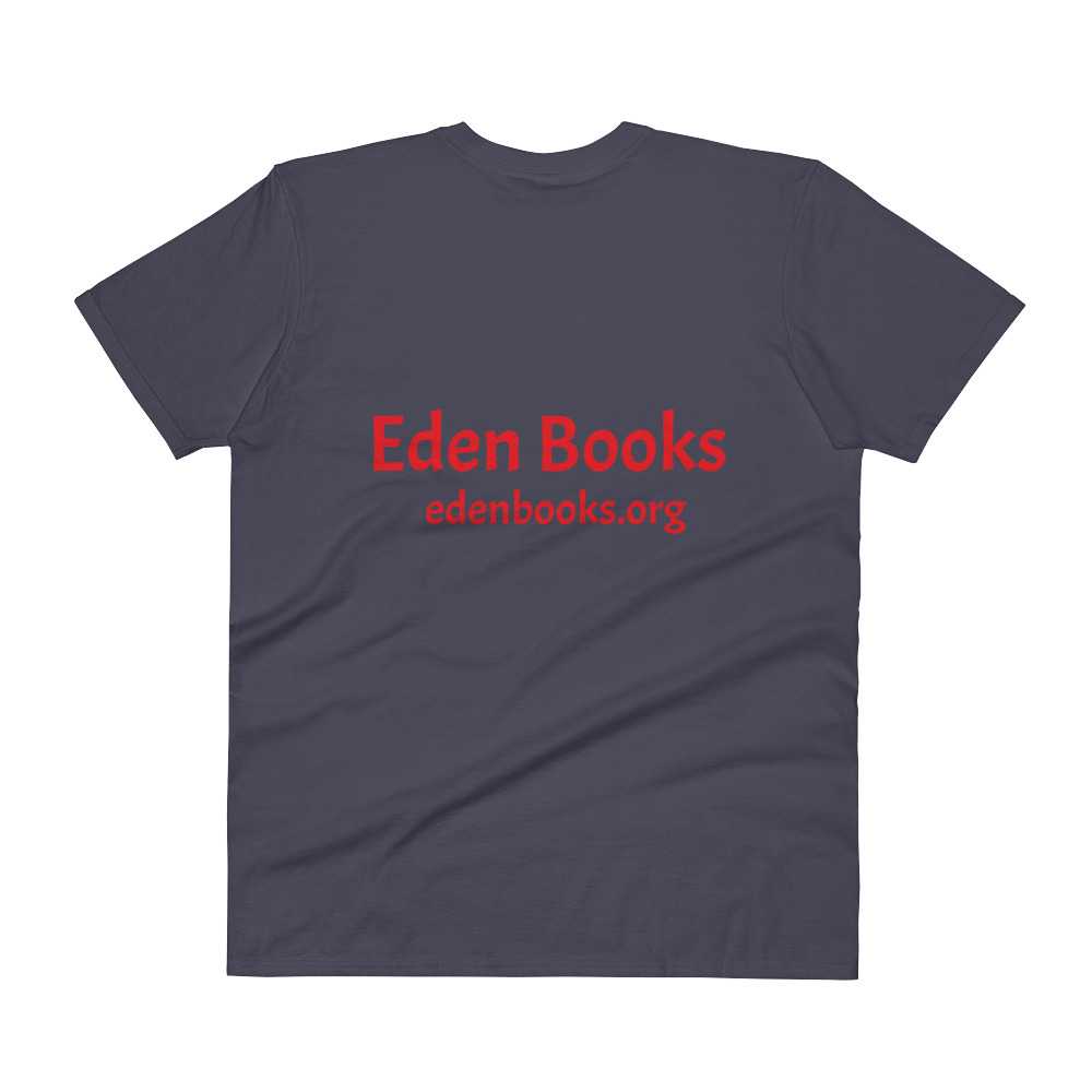 "Love Books" V-Neck Unisex T-Shirt - Image 10