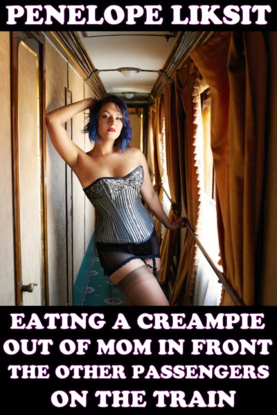 Eating A Creampie Out Of Mom In Front Of The Other Passengers On The Train