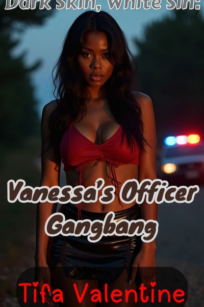 Dark Skin, White Sin: Vanessa's Officer Gangbang