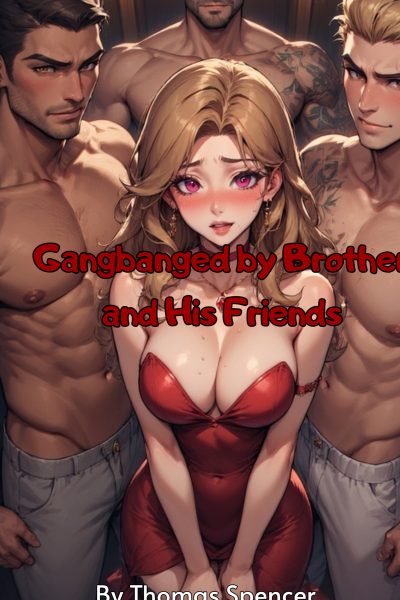 Gangbanged By Brother and His Friends