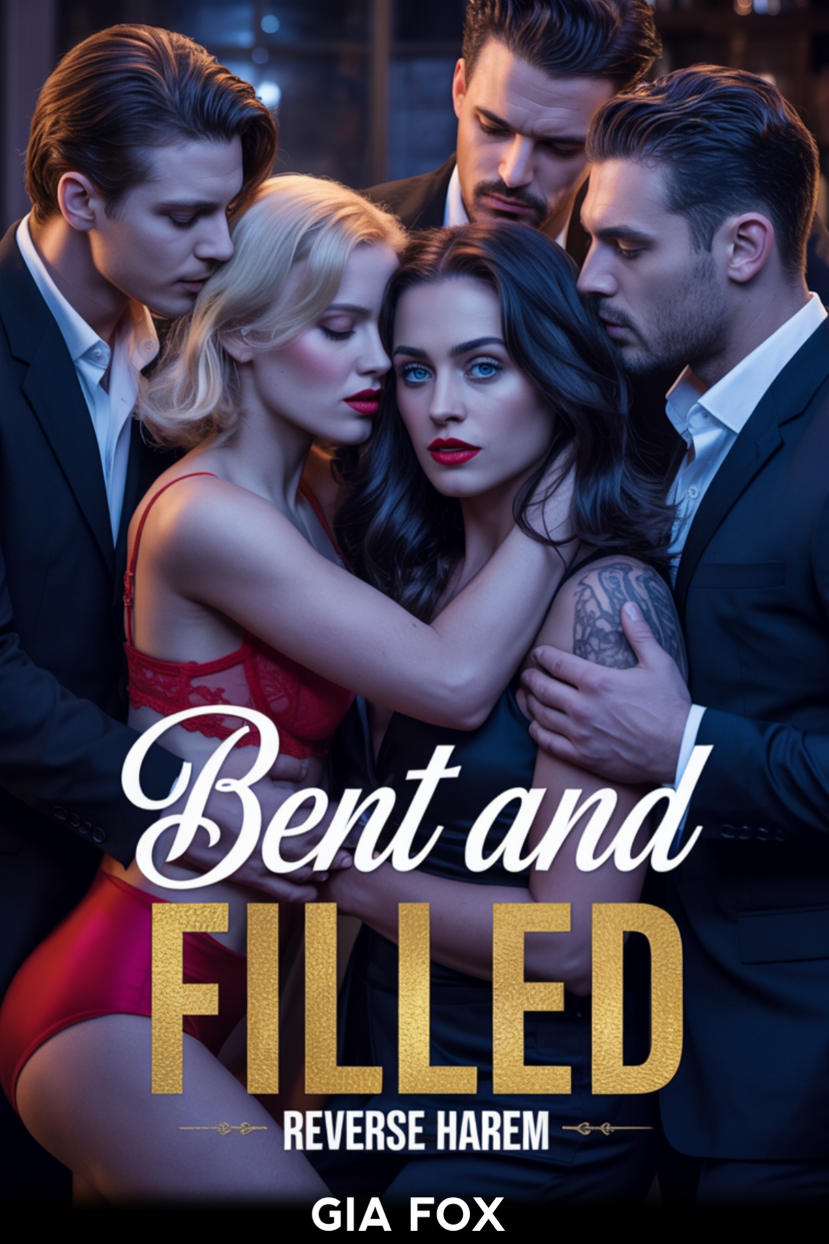 Bent And Filled: Office Orgy (Billionaire Reverse Harem Orgies 2)